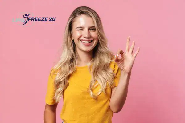 Picture of happy woman after HIFU vaginal tightening Chinnor