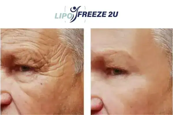 Mens before and after Morpheus 8 Chinnor results.