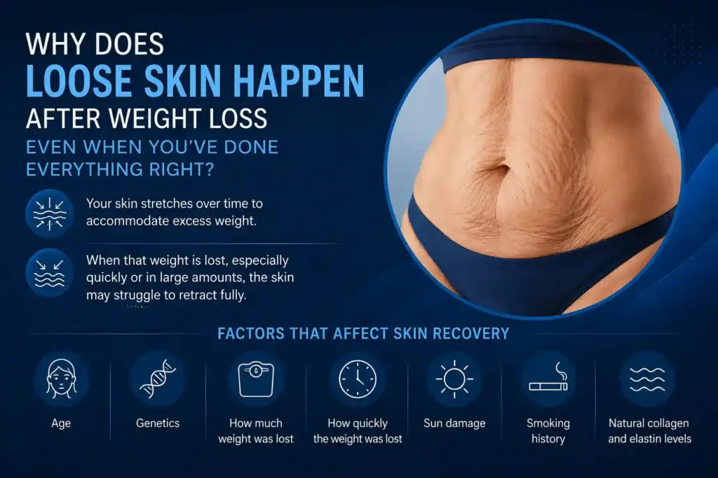 Why Does Loose Skin Happen After Weight Loss Even When You’ve Done Everything Right Chinnor?