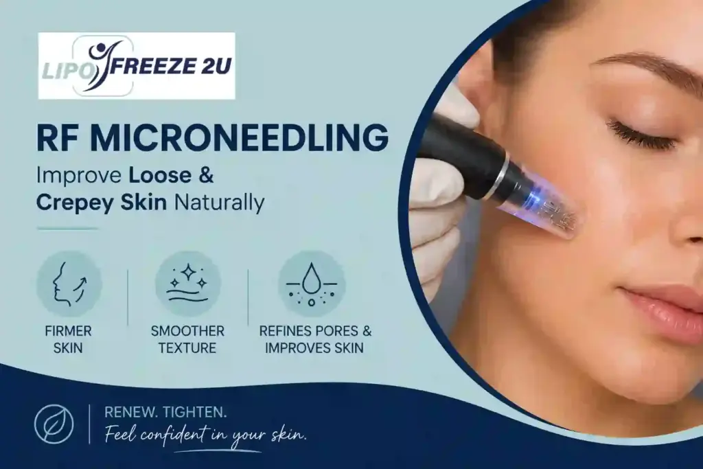 Can RF Microneedling Help Improve Loose and Crepey Skin Chinnor?
